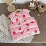 Lastele m&otilde;eldud puuvillased vestid, t&uuml;drukud ja poisid, kerge polsterdatud multifilmide vestiga jakk, s&uuml;gistalvised imikute riided 120