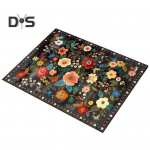 Lilleline p&otilde;randamatt plekikindel pestav libisemiskindel vaip Paks kunstvillane vaip Masinaga pestav k&ouml;&ouml;k magamistuba elutuba Ddcor matt S