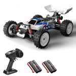 2,4G 1/16 kaugjuhtimispuldiga auto 4WD elektriline kaugjuhtimisauto 48 km/h kiire maastikus&otilde;iduk 4 sinine