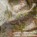 Luksuslik kootud žakaarmustriga lilledega reljeefne mullkangas Pehme Elegantne Mood 3D Tekstuuriga Kangas DIY &Otilde;mblemiseks Kleit Polsterdus 1M