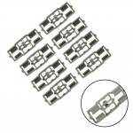 51717006757 Ukse tihendi klamber 6mm 8tk BMW E53 X5 jaoks