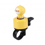 Mini Cartoon Animal Bike Bell Loud Sound Kerge universaalne MTB maantee m&auml;gi kokkupandav jalgratta juhtraud Alarm Bell Roller jalgrattatarvikud must
