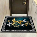 Euroopa Crystal Velvet imav p&otilde;randamatt sissep&auml;&auml;su, vannitoa, magamistoa v&otilde;i elutoa jaoks &ndash; pestav. 50x80 cm