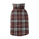 Veekindel &uuml;mberp&ouml;&ouml;ratav koerte mantel kutsikate jakk S&uuml;gistalvine lemmiklooma koerte riided Vihmakindlad soojad riided Loomade v&auml;lisr&otilde;ivad pruun