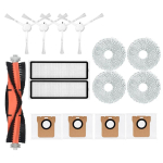 Xiaomi Robot Vacuum X10+ X10 Plus B101GL Varuosad Lisatarvikud Peamine k&uuml;ljehari Hepa filter tolmukott Mopilapp CHINA