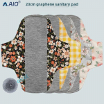 Uued 23 cm pestavad grafeenpuuvillast menstruatsioonipadjad, korduvkasutatavad antibakteriaalsed h&uuml;gieenisidemed TSH014