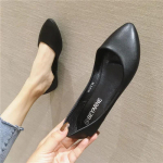 Naiste kingad Nahast Pehme Tald Kommi V&auml;rvi Madala Suuga &Uuml;hed Kingad Madala Kontsaga Kingad Libisevad Sisse Suur Suurus K&uuml;ps Zapatos De Mujer 33 must