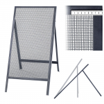 KADAX Sito Budowlane Do Piachu Piasku Ziemi murarskie 120x60cm Żwiru Oczko 4mm