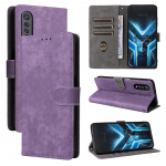 Nahast klappkaas Cubot X70 PU telefoni&uuml;mbrisele, kogu keha kaitse koos [RFID blokeerimise] kattega for Cubot X70 lilla