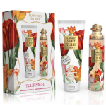 Flower'S Secret Tulip Night - gift set for women (250 ml body mist + 250 ml body lotion) 250 ML + 250 ML