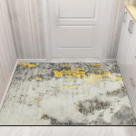 Mustusekindel sissep&auml;&auml;su uksematt, &otilde;ues, pehme k&ouml;&ouml;givaip, libisemiskindel p&otilde;randakaitse, tervitus uksematt 120*180cm