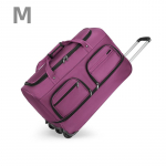 Suurema mahutavusega reisikott Multifunktsionaalne kokkupandav ja laiendatav kolledži &uuml;li&otilde;pilaste pagasi kott pikamaak&auml;ru kott Medium (58CM long) lilla