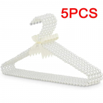 5 tk 40 cm P&auml;rlitega Riidepuu Lipsuga Pruut Vastupidav Riidepuu T&auml;iskasvanutele Klambritega R&otilde;ivad Elegantne Korraldaja Pesul&otilde;ksud Pulmakleidi Riidepuu