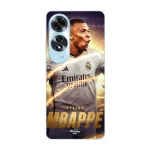 Coque - Maniacase - Oppo A60 - Kylian Mbappe - Noir - Souple