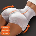 Naiste Tummy Control Shapewear Alusp&uuml;ksid L&uuml;hikesed p&uuml;ksid Suures suuruses tagumikku t&otilde;stev K&otilde;rgelt veniv salendav talje treener BodyShaper 2XL