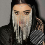 India tutiloormask n&auml;ole Naised Rhinestone n&auml;omaskid Masquerade tantsupeol banketi kaunistamine n&auml;o aksessuaarid Ehted