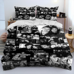 Uus film The Vampire Diaries voodipesukomplekt &Uuml;hekohaline Kaksik T&auml;issuuruses Kuninganna Kuningas Suuruses Voodikomplekt T&auml;iskasvanud Laps Magamistuba Tekikotikomplekt Kodutekstiil AU Queen 210x210cm