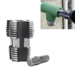 Tugev veetoru keermeavaja PVC-plasttorude jaoks 4 ja 6 punktiga