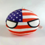 10 cm Polandball mini pl&uuml;&uuml;sis m&auml;nguasi Kasahstan Iisrael Palestiina Iraak Egiptus Countryball Anime V&auml;lisseadmed kingitused USA 2