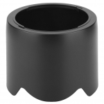 EW-83F Plastik Must Kaamera Objektiivi Varjuk Sobib Canon EF 24-70MM F 2.8L USM Objektiivile