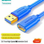 Shanze USB 3.0 Kiire Meessoost-Naissoost Pikenduskaabel Andmeedastuseks 1m UK-610 sinine