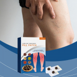 Laiendatud veenide plaaster Vaskuliit Flebiit Vaskulaarne turse Parim ravi Salvi Nahahooldusplaaster 10 t&uuml;kki must