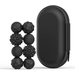 8 tk Magnetilised Fidget pallid M&auml;nguasjad, Silikoonist Sensoorsed Stressi Leevendamise M&auml;nguasjad, ADHD &Auml;revus Vaiksed Juhi Laua Fidget Magnetidm 2.2*2.2*2.2cm must