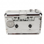 Kassett-MP3-muundur Retro HiFi Stereoheli USB-kassetim&auml;ngija l&auml;bipaistva korpusega