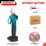ONEVAN 32 mm harjadeta elektrilised oksak&auml;&auml;rid, suure v&otilde;imsusega 2 k&auml;iku oksal&otilde;ikur Aiapuu oksl&otilde;ikur K&auml;&auml;ride t&ouml;&ouml;riist Makita 18V-21V aku jaoks Without Battery