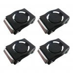 4 tk M&ouml;&ouml;bli T&otilde;stet&ouml;&ouml;riist 750 naela Kandev&otilde;ime M&ouml;&ouml;bli Liigutamise K&auml;ru Kodumasinate Rullikud Ratastega Tugev M&ouml;&ouml;bli Liigutaja M&ouml;&ouml;bli Liugur T&ouml;&ouml;riist jaoks 4pcs must