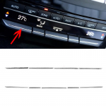 Mercedes Benz W212 konsooli kliimaseadme nuppude dekoratiivne liist E-klass 2009-2014 matt auto tarvikud 2129008808 Model A 4-1