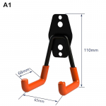 Raske metallist konks Garaažikorraldaja seinakinnitus jalgratta riidepuu konksud seinakinnitus libisemisvastane hoiukonks redelite jaoks Aiat&ouml;&ouml;riist A1