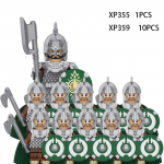 Keskaegsed Elfi Rohani s&otilde;durid Kaardiv&auml;gi lotr Tegevusfiguurid Mini Klotsid Nukk Kokkupandavad Ehitusklotsid MOC DIY M&auml;nguasjad lapse kingituseks
