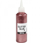 Colle &agrave; paillettes 118 ml - A l'unit&eacute; Rose Clair