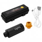 Mini Tracer Unit Must UV LED Valgustus Fluorestsents Filmirekvisiidid 11mm CCW 14mm CW jaoks