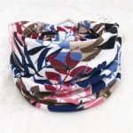 Bohemian lai veniv peapael Naiste turban, lilleline, lilleline elastne juuksepael Juuste aksessuaarid