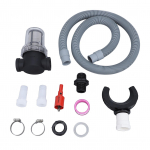 Vihmaveet&uuml;nni &uuml;henduskomplekt Katuse vihmavee kogumiskomplekt Vihmaveet&uuml;nni &uuml;mbersuunaja Filtriga Vesi