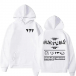 Meeste ja naiste r&auml;ppar Juice Wrld kapuutsiga pusa Linna moodne pusa Populaarne hip-hop pusa Pikkade varrukatega t&auml;navar&otilde;ivad 6XL