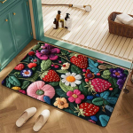 Uus diatomiitmudast kolmem&otilde;&otilde;tmeline vannitoa imav p&otilde;randamatt, tualeti libisemiskindel matt, kodu k&ouml;&ouml;gi tualeti sissep&auml;&auml;su uksematt 50x80cm parkkoor