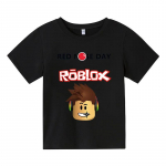 MINISO 2025 Robloxing lapse T-s&auml;rk Poiste M&auml;ng Sport Puuvillane T-s&auml;rk Laste Multifilm L&uuml;hikeste varrukatega topp Vabaaja T&auml;nav Harajuku Riided 140
