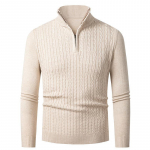 Meeste uus p&uuml;stkraega Pullover Meeste silmkoeline kampsun Moodne vabaaja s&auml;rk L