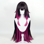 Professionaalne Genshin Impact Columbina Cosplay parukas Genshin Impact Damselette Colombina Fatui Cosplay parukad 105 cm kuumakindlad parukad + parukakork One Size