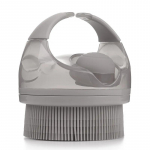 Silikoonist vannihari Pehme massaažihari Silikoonist keha du&scaron;ikoorija seebidosaatoriga Pehmed harjased Vanni massaaži kehahari Silica GEL hall v&auml;rv