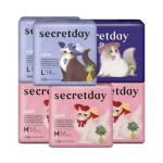 Secretday Love Tiibadega H&uuml;gieenisidemed Komplekt &mdash; Keskmine (3 pakki) + Suur (2 pakki) + &Uuml;le&ouml;&ouml; (1 pakk), 1 komplekt