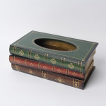 Uus Vanaaegne Raamatukujuline Puidust Paberk&auml;ter&auml;tiku Karbi Kate Salvr&auml;tiku Hoidik Karp Paberk&auml;snakarp kohv