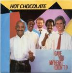 7-tolline plaat HOT CHOCOLATE - I Gave You My Heart (Kas ma ei) RAK369 RAK 1984 UK Soul/Funk Kasutatud