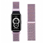 Uus reguleeritav nailonrihm Huawei Band 6 hingava 6NFC asendustarvikute k&auml;ev&otilde;ru jaoks Honor band 6 randmepaela jaoks For Huawei Band 6 roosa