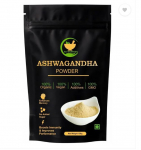 FIJ AYURVEDA Pure Ashwagandha Powder (Withania Somnifera) for Anxiety & Stress (100 g)