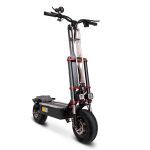 TIFGALOP K8 Black 6000W Dual Drive 60V38AH Battery 12 inch Highway Tire Three Rod Hydraulic Shock Absorber Electric Scooter must