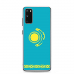 Coque T&eacute;l&eacute;phone &ndash; Kasahstani ametlik &ndash; Samsung Galaxy S20 Plus &ndash; Drapeau &ndash; Supp &ndash; Mitmev&auml;rviline